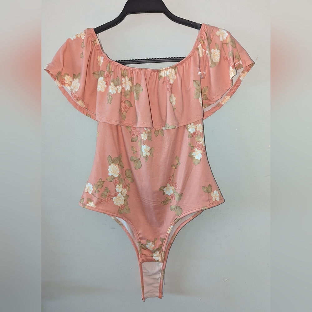 Floral  bodysuit